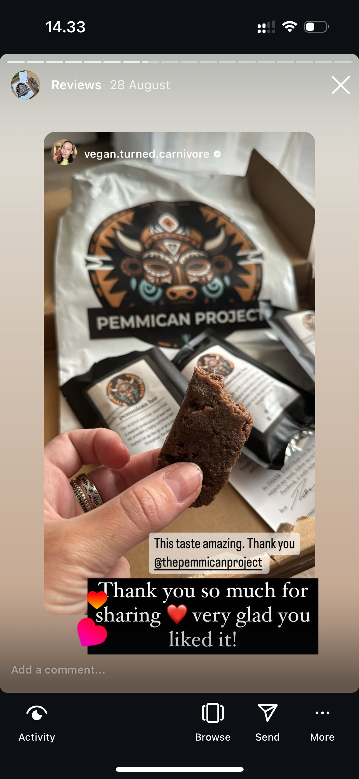 Original Pemmican Bar Packs