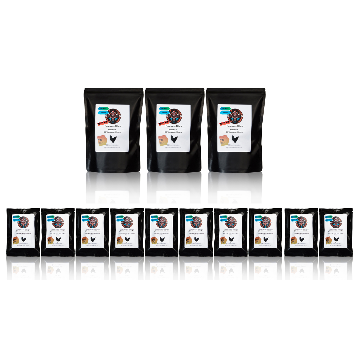 Carnivore Crisps Small Bundle