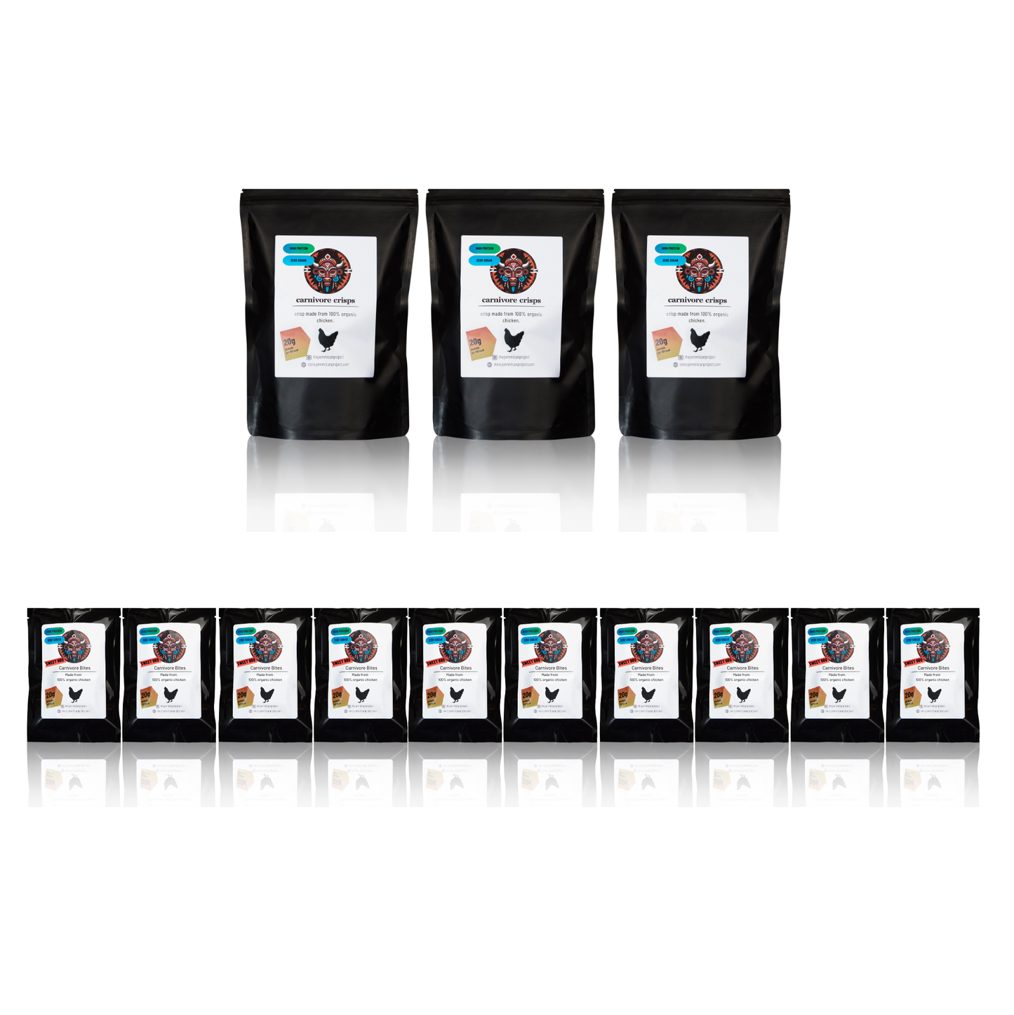 Carnivore Crisps Small Bundle