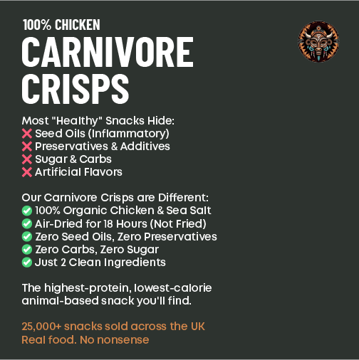 Carnivore Crisps — Air-Dried Chicken